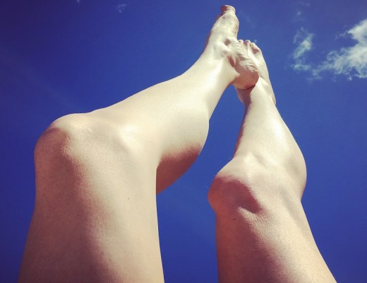 Tessa Gelisio gambe