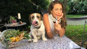 Tessa Gelisio vaccino cane