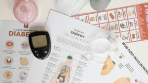 Cibo per l'ufficio e diabete