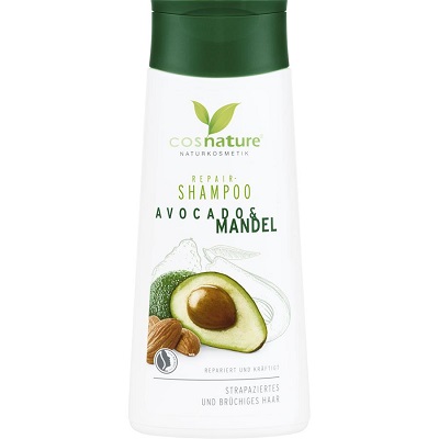 Shampoo bio per capelli secchi COSNATURE – Shampoo Avocado & Mandorle (200ml)