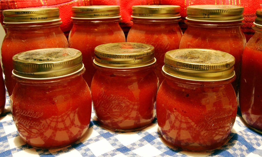 Conserve di pomodoro home made