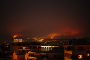 Atene incendi 2021