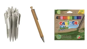 Penne, matite e pennarelli ecologici