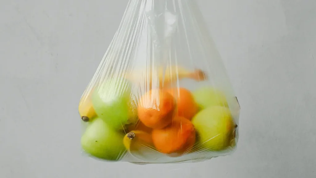 Bioplastiche, sacchetto biodegradabile