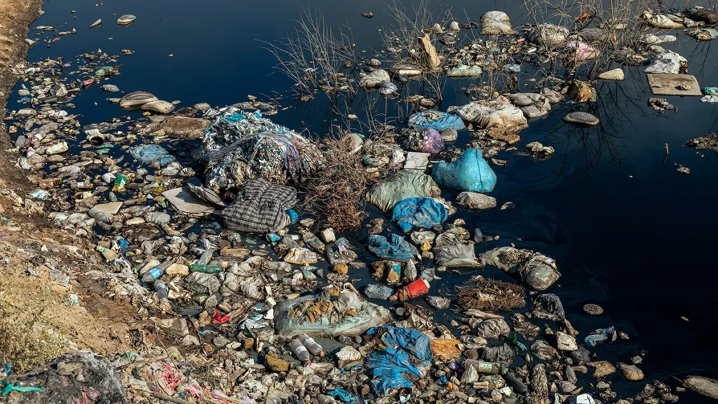 Plastica europea nei fiumi
