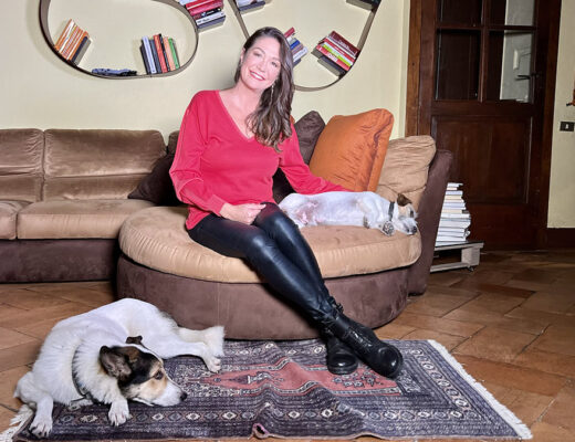 Tessa Gelisio, antiparassitari per cani e gatti