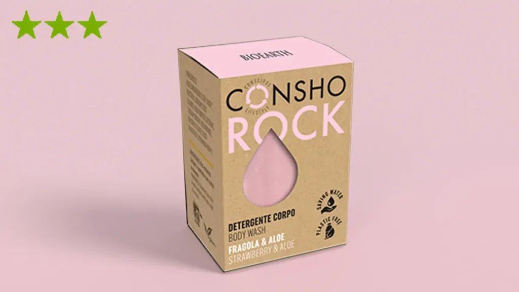 Cosmetici solidi, Bioearth Consho Rock