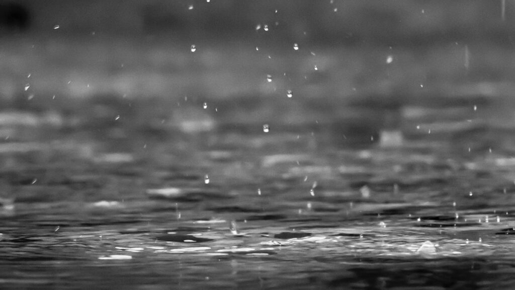 Microplastica e pioggia