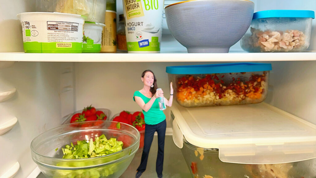 Pulizia frigo green Tessa Gelisio