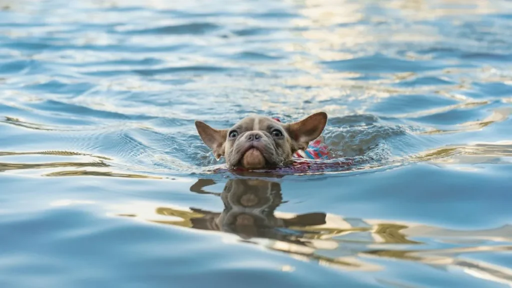 Cane in acqua