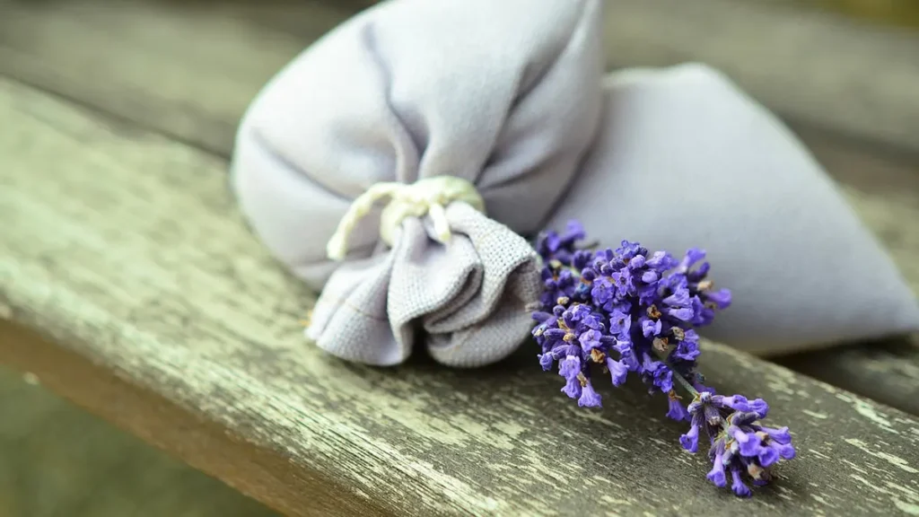 Sacchetto per armadi a base di lavanda