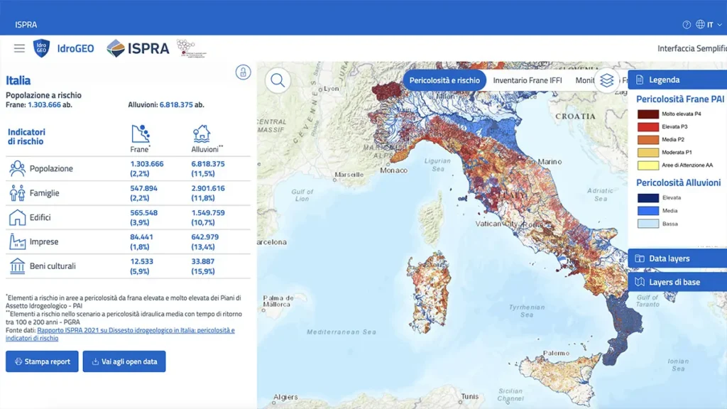 Servizio Idrogeo ISPRA