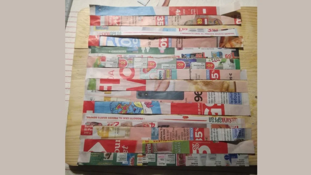 Tovaglietta carta di giornale 6