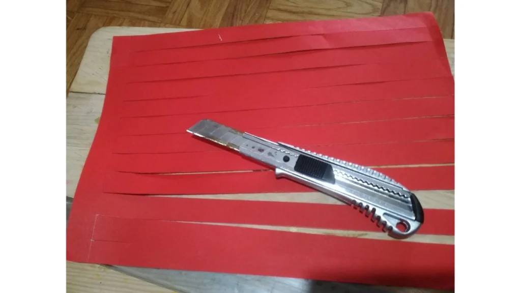 Tovagliette con cartoncino e carta di recupero della stampante 3