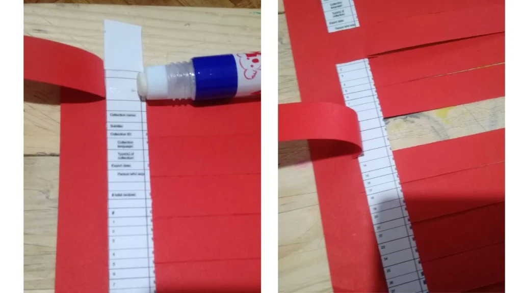 Tovagliette con cartoncino e carta di recupero della stampante 5
