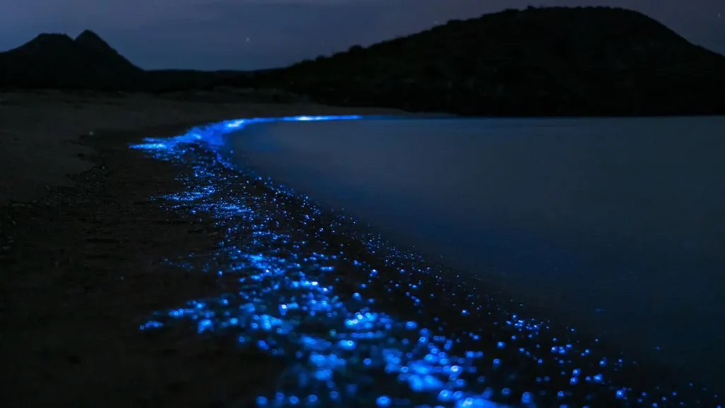 Stranezze ambientali, plancton fluorescente