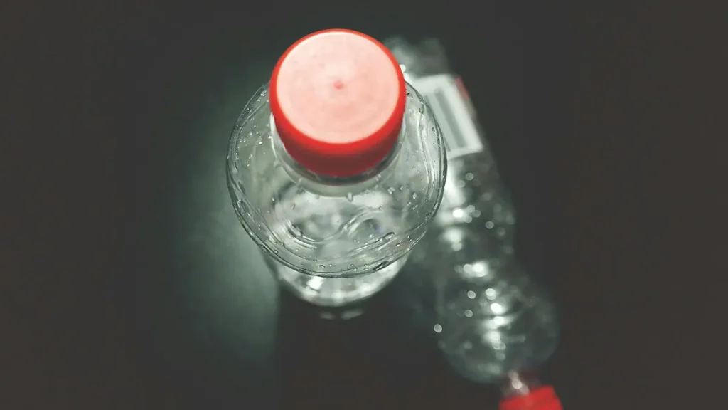 Bottiglia di plastica