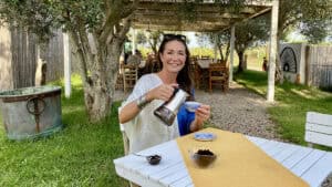 Tessa Gelisio, scrub con scarti da cucina