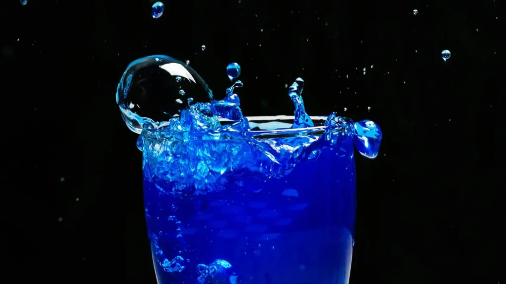 Additivi bibita blu