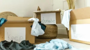 Decluttering in casa