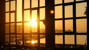 Luce naturale dalla finestra