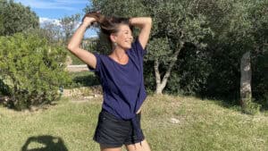 Tessa Gelisio, perdita dei capelli