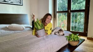 Tessa Gelisio, piante in camera