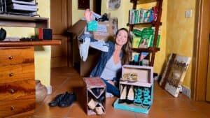 Tessa Gelisio portascarpe DIY