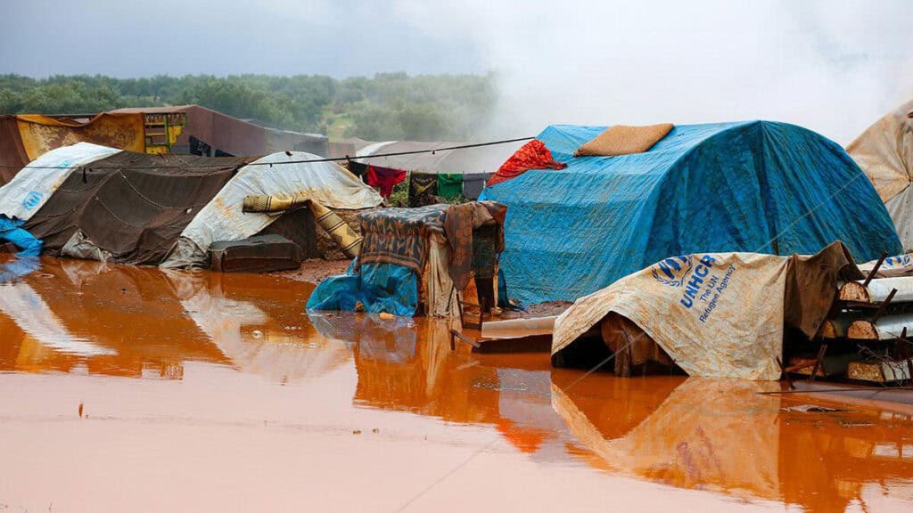 Profughi e alluvioni