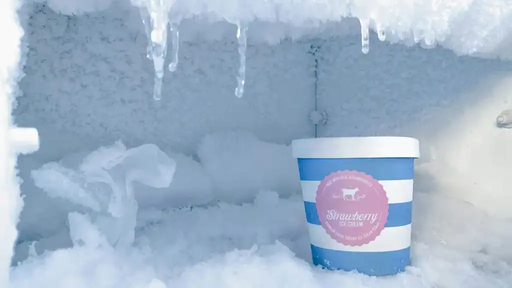 Bufale in cucina, freezer