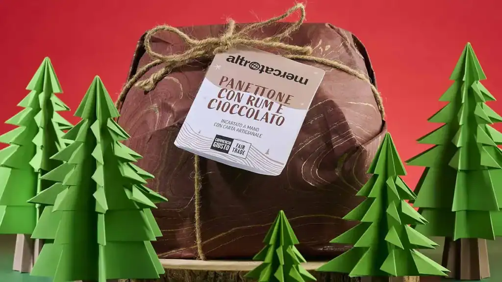 Panettone Rum e Cioccolato di Altromercato