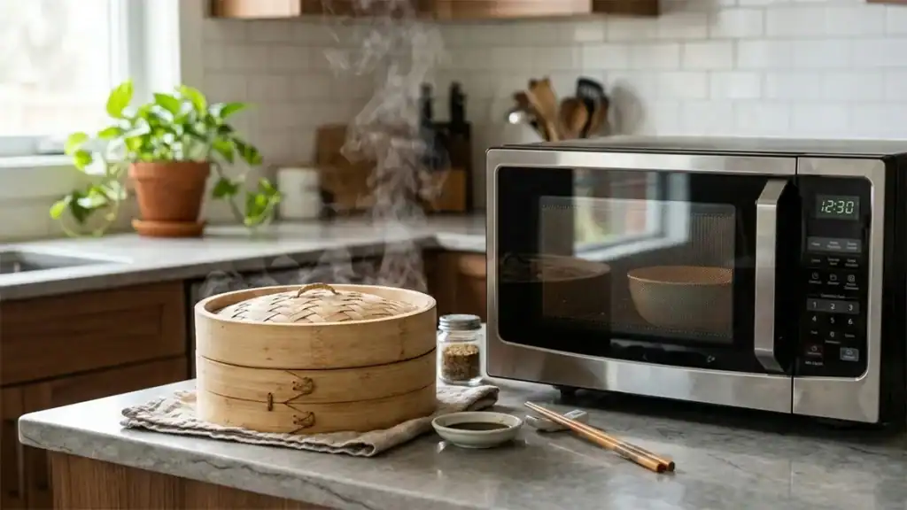 Contenitore in bambù