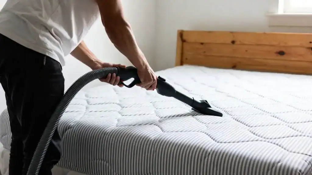 Aspirare il materasso