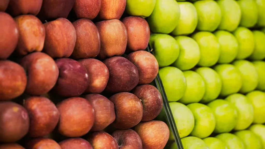 Mele al supermercato