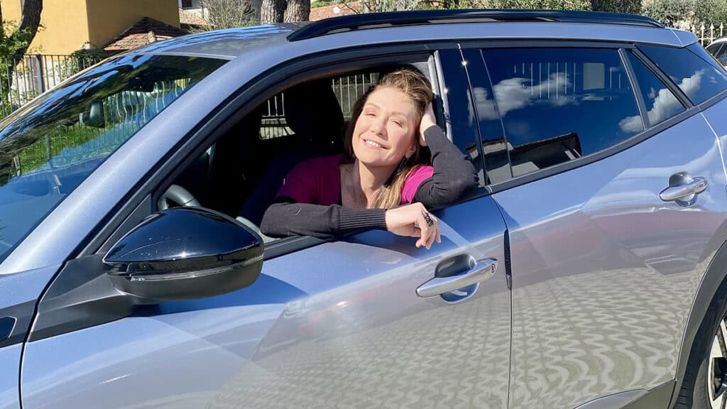 Tessa Gelisio, profumatori per auto