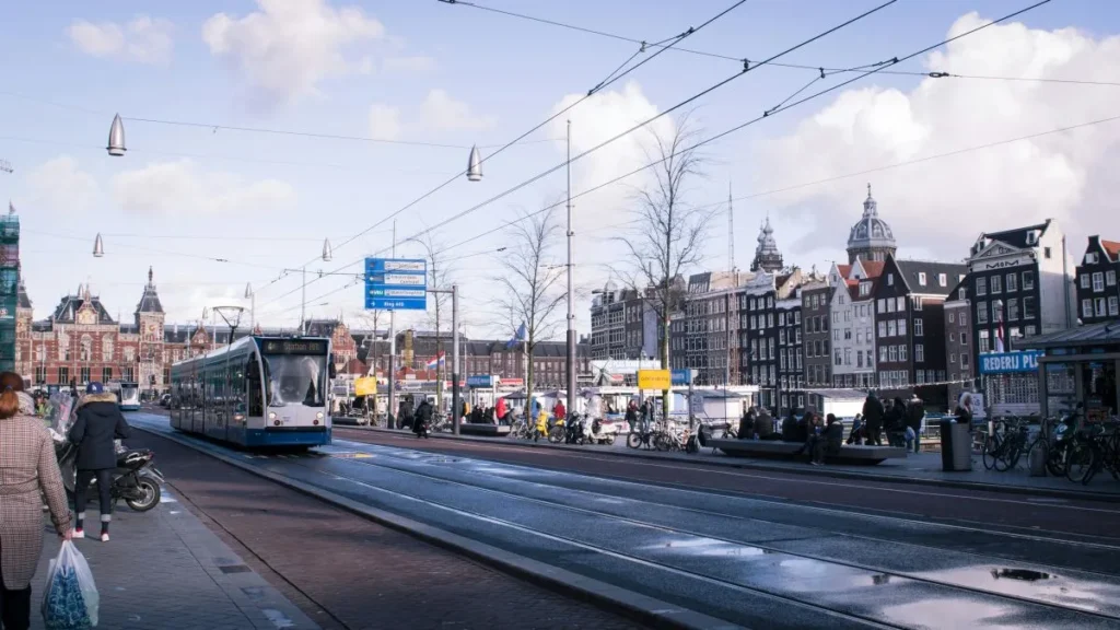 Uno scorcio di Amsterdam