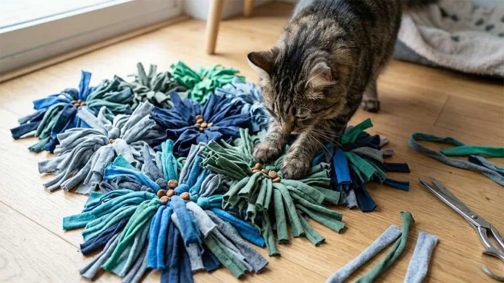Magliette e gioco per gatti
