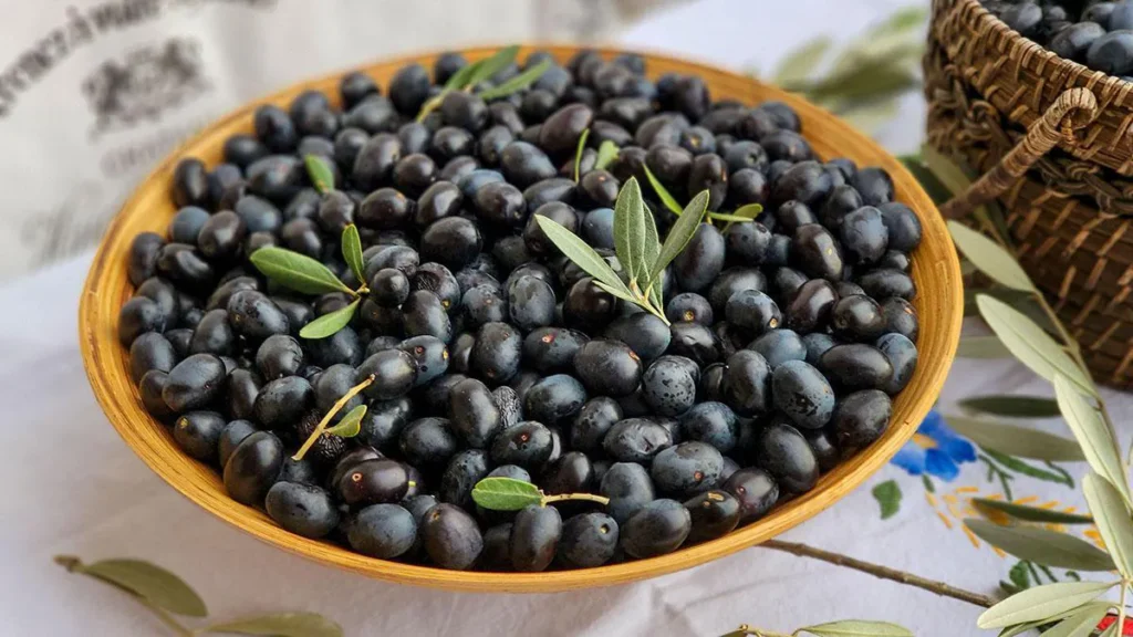 Cesto di olive
