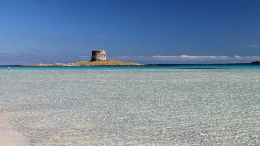 Uno scorcio della spiaggia di Stintino