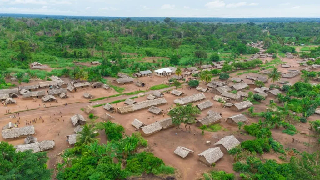 Villaggio nel Congo