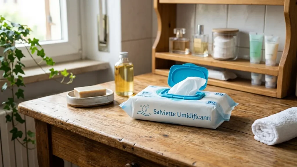 Salviette umidificanti
