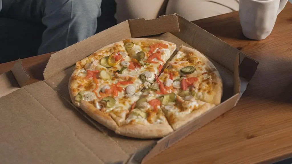 Cartone della pizza