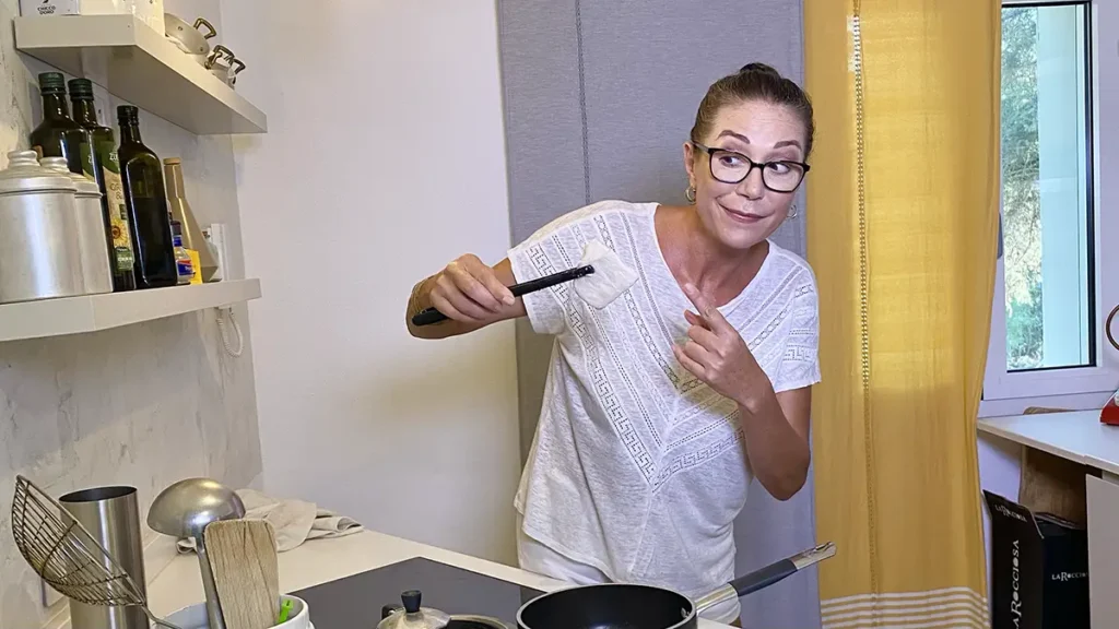 Tessa Gelisio cucina il pollo
