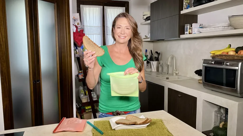 Tessa Gelisio, pane in frigorifero
